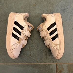 Adidas Kids Shoes - White and Black